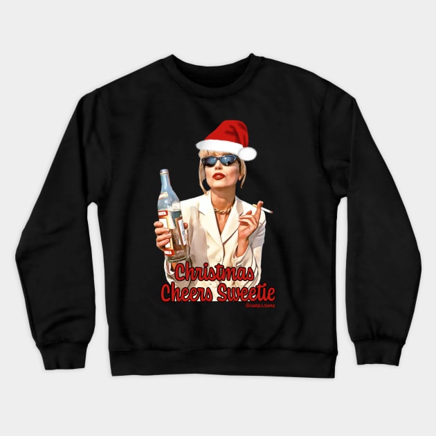 Christmas Patsy Crewneck Sweatshirt by Camp.o.rama